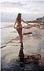 Famous Breeze Paintings - Ocean Breeze by Steve Hanks